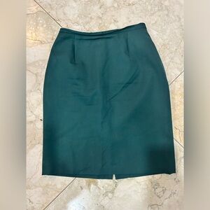 Talbots Teal Pencil Skirt